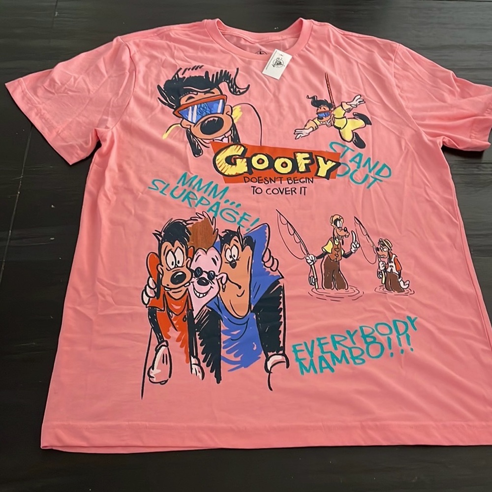 Disney Pink Goofy Graphic Tee
